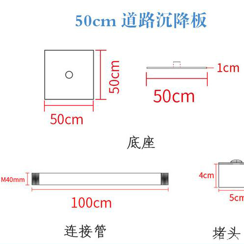 黄山沉降板规格型号如何选择？